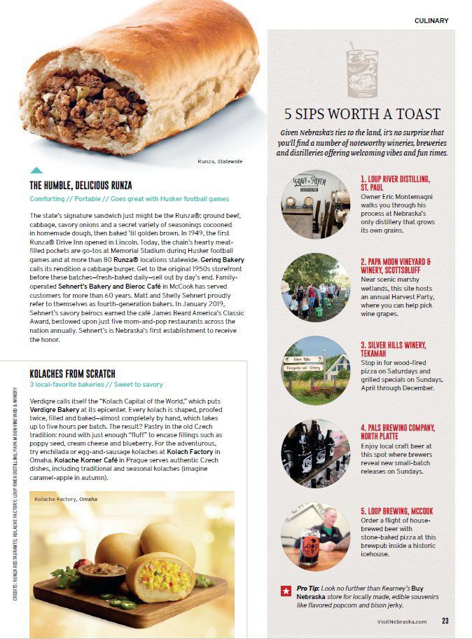2020 Nebraska State Travel Guide